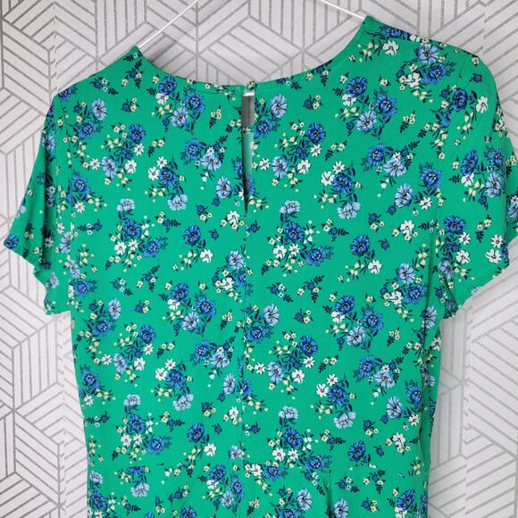 Divided H&M Floral Dress Sz 10 - Picture 5 of 11